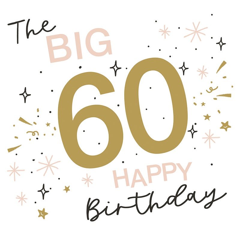 Age Birthday - Big 60 | Hammond Gower | Greeting Cards | Thirty 16 Williamstown