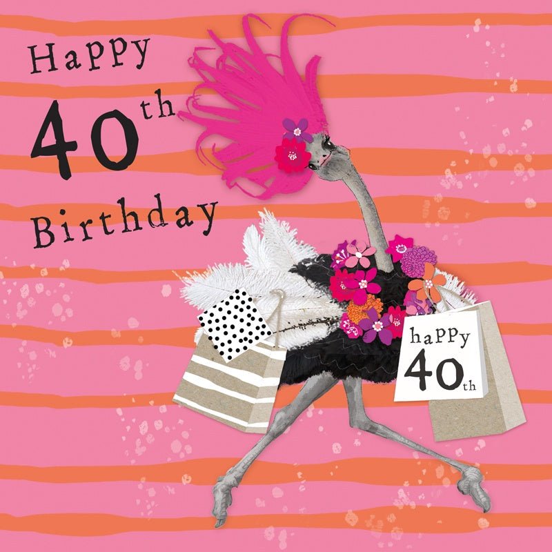 Age Birthday - Happy 40th | Hammond Gower | Greeting Cards | Thirty 16 Williamstown
