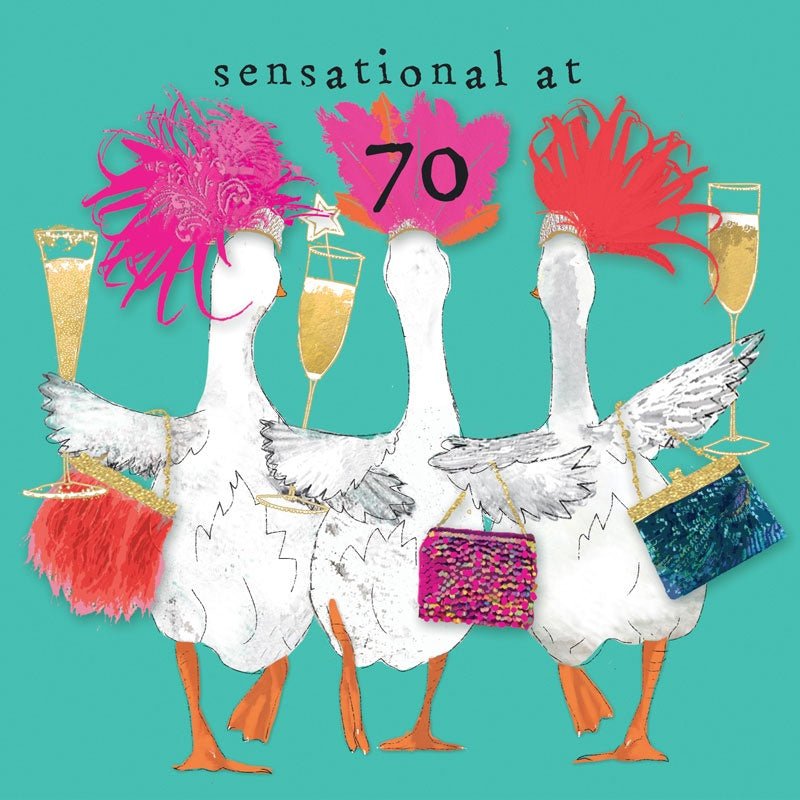 Age Birthday - Sensational at 70 | Hammond Gower | Greeting Cards | Thirty 16 Williamstown