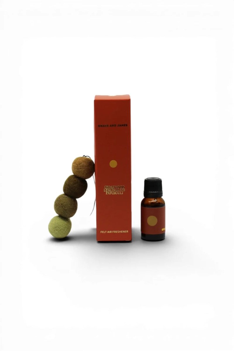Air Freshener - Cedarwood, Lemongrass & Patchouli | Grace and James | Home Fragrances | Thirty 16 Williamstown