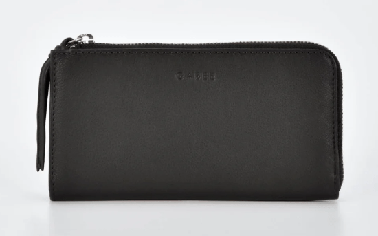 Alina RFID Safe Leather Zip Around Wallet - Black | Gabee | Coin Purses & Wallets | Thirty 16 Williamstown