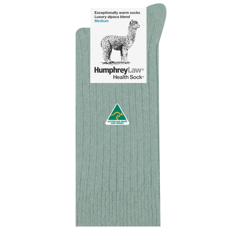 Alpaca Health Sock® - Lichen | Humphrey Law | Socks For Him & For Her | Thirty 16 Williamstown