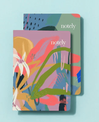 Anna Manolatos – A6 Notebook (Set of 2) Lined | Notely | Stationery | Thirty 16 Williamstown