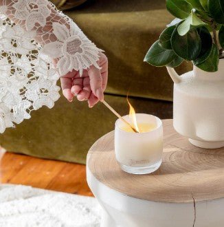 'Apotheca' Scented Soy Candle 140gm - Lemongrass, Mandarin Zest, Tahitian Lime, Sandalwood | Urban Rituelle | Home Fragrances | Thirty 16 Williamstown