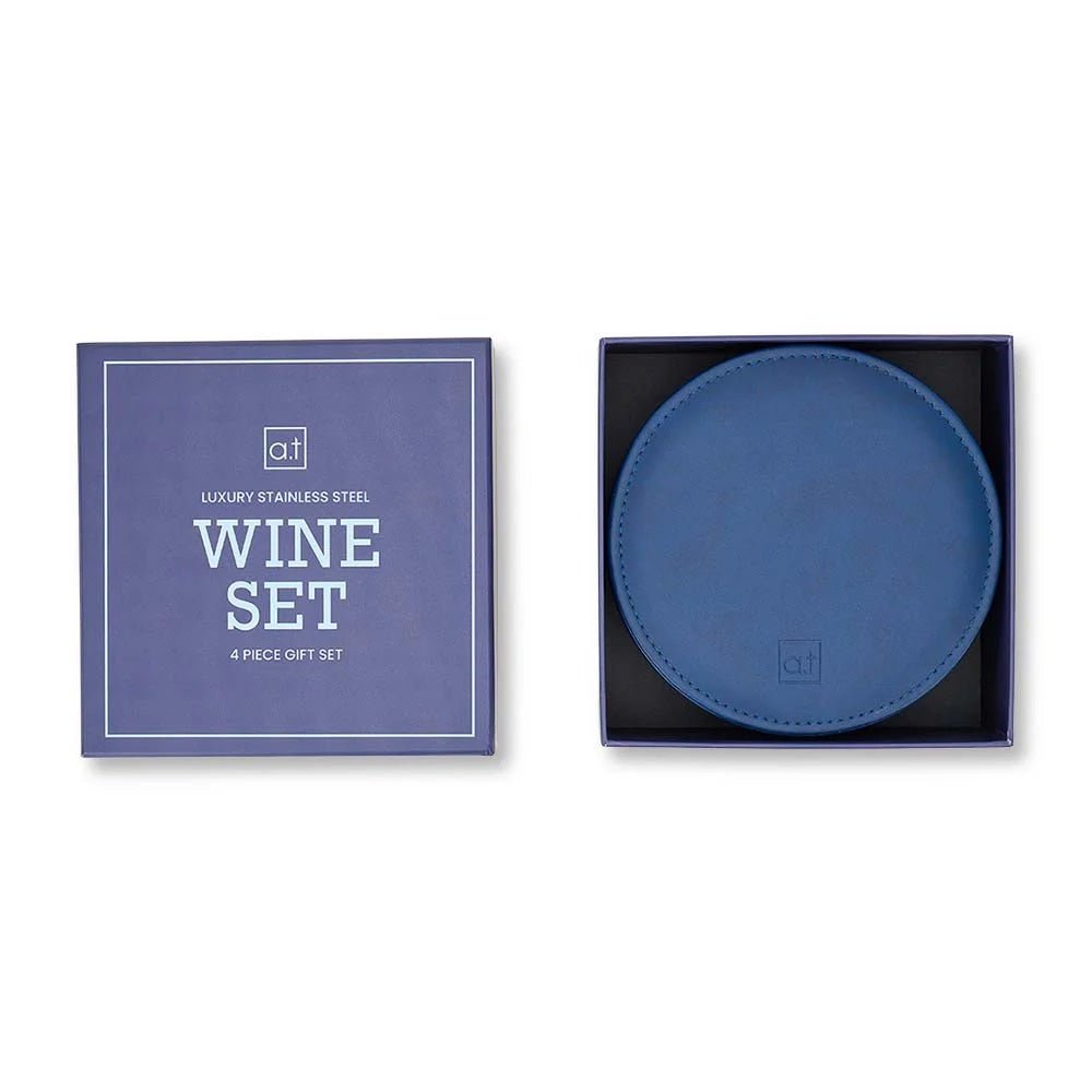 AT Men's Wine Set 4pc | Annabel Trends | Wine Bar &amp; Accessories | Thirty 16 Williamstown