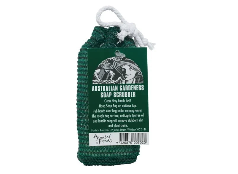 Australian Gardeners Soap In Bag Scrubber