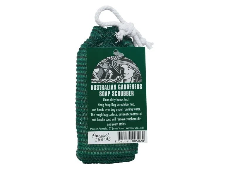 Australian Gardeners Soap In Bag Scrubber | Annabel Trends | Home Garden | Thirty 16 Williamstown