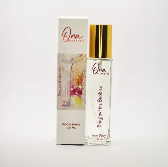 Australian Vibes Room Spray Collection - Bring Out The Bubbles | Ona Melbourne | Home Fragrances | Thirty 16 Williamstown