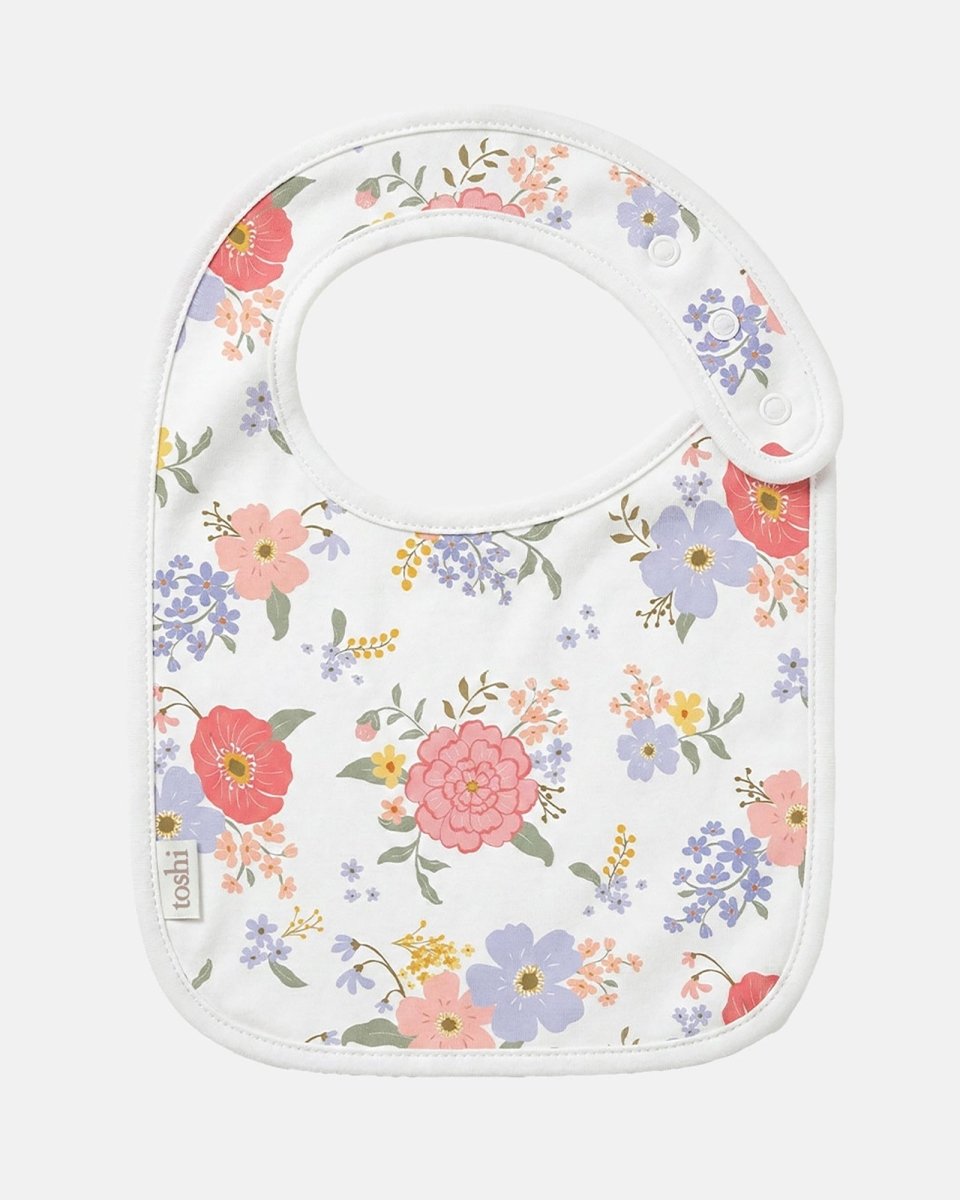 Baby Bib Arcadia Field Flowers | Toshi | Bibs & Bandana Bibs | Thirty 16 Williamstown