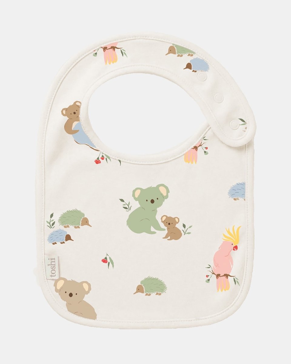 Baby Bib Arcadia Gumnut Babies - Cloud | Toshi | Bibs & Bandana Bibs | Thirty 16 Williamstown