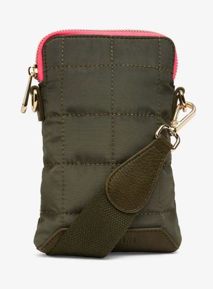 Baker Phone Bag - Khaki | Elms + King | Women's Accessories | Thirty 16 Williamstown