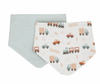 Bandana Bibs 2 pk - Blue Trucks | All 4 Ella | Bibs &amp; Bandana Bibs | Thirty 16 Williamstown