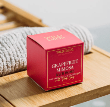 Bath Bomb - Grapefruit Mimosa | Wild Emery | Bath &amp; Body | Thirty 16 Williamstown