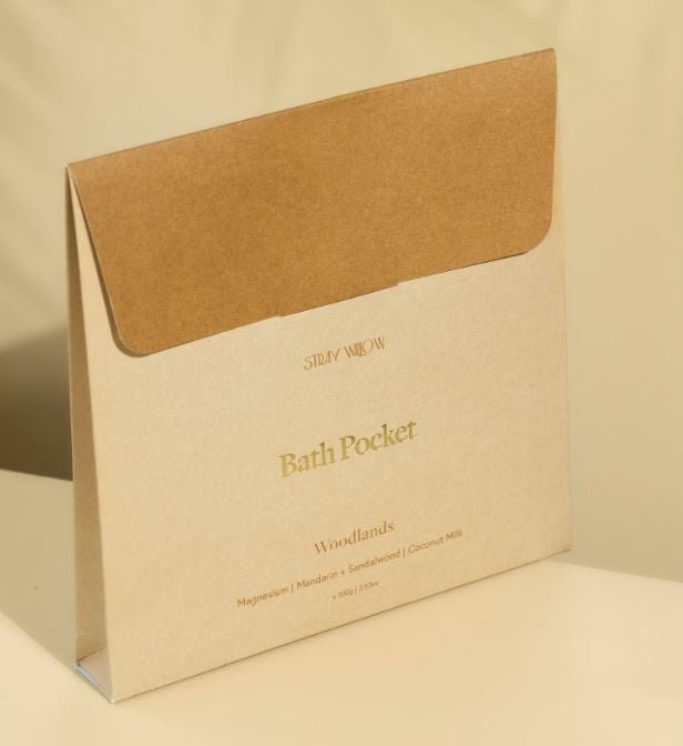 Bath Pocket - Woodlands | Stray Willow | Bath & Body | Thirty 16 Williamstown