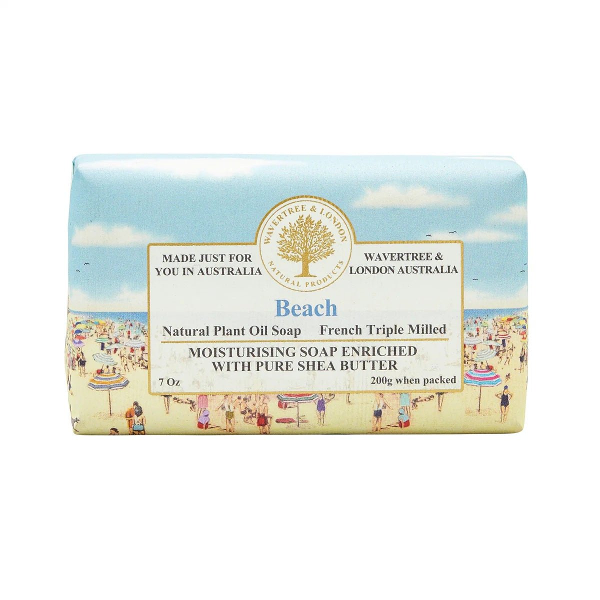 Beach Soap Bar 200g | Wavertree & London | Soaps | Thirty 16 Williamstown
