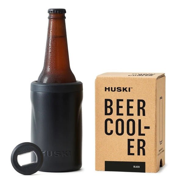 Beer Cooler 2.0 - Black | Huski | Insulated Drink Chillers | Thirty 16 Williamstown
