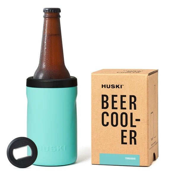Beer Cooler 2.0 - Turquoise | Huski | Insulated Drink Chillers | Thirty 16 Williamstown