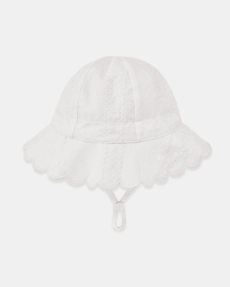 Bell Hat Florence - Vanilla | Toshi | Baby & Toddler Sunhats | Thirty 16 Williamstown