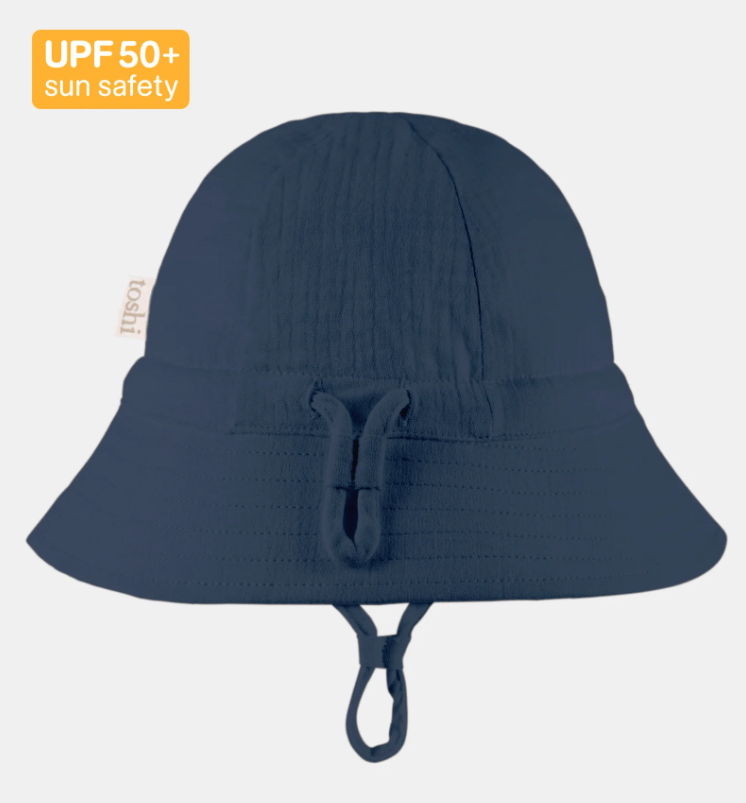 Bell Hat Sammy - Midnight | Toshi | Baby & Toddler Hats & Beanies | Thirty 16 Williamstown