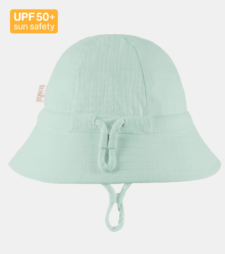 Bell Hat Sammy - Sage | Toshi | Baby & Toddler Hats & Beanies | Thirty 16 Williamstown