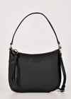 Belle Soft Leather Shoulder Bag - Black | Gabee | Leather Bags | Thirty 16 Williamstown