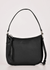 Belle Soft Leather Shoulder Bag - Black | Gabee | Leather Bags | Thirty 16 Williamstown