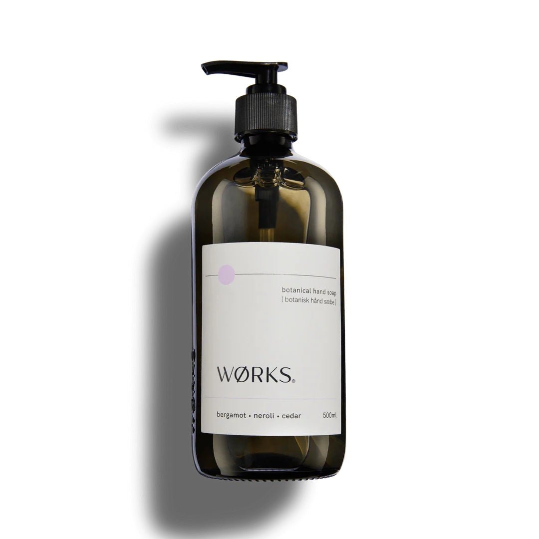 Bergamot Hand Soap 500ml | WØRKS | Body Lotion & Wash | Thirty 16 Williamstown