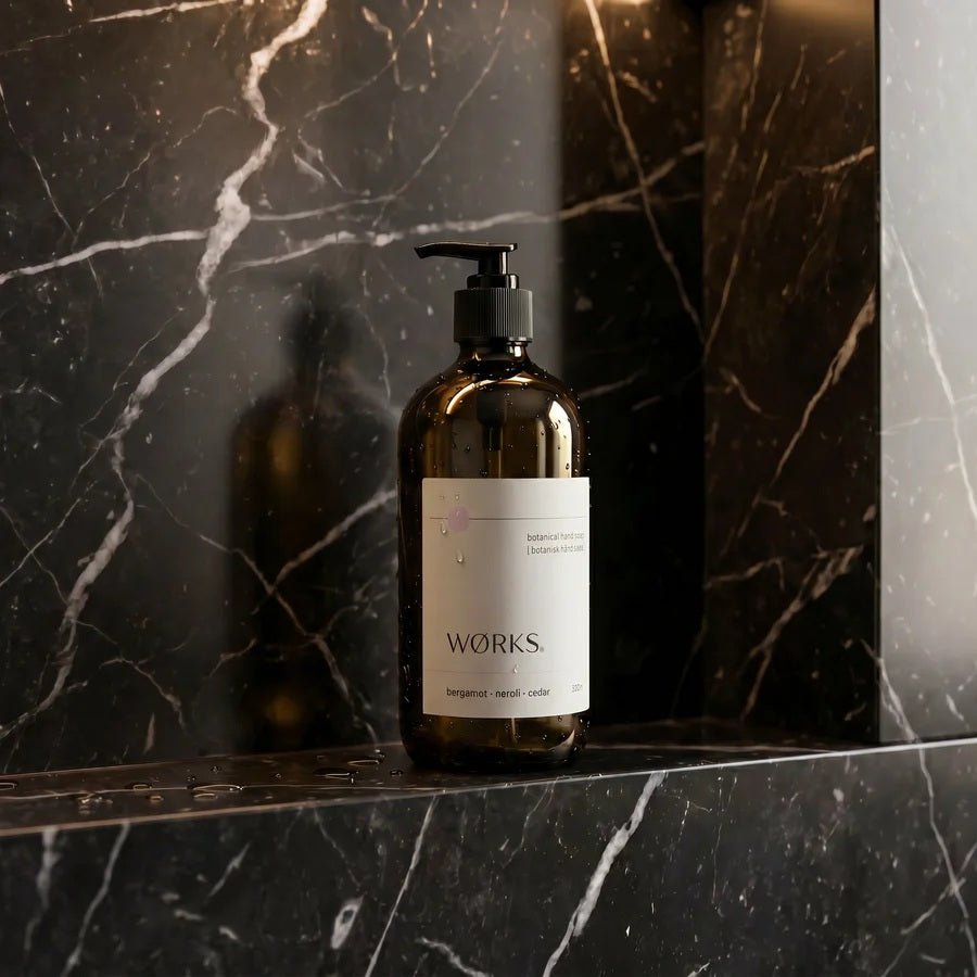 Bergamot Hand Soap 500ml | WØRKS | Body Lotion &amp; Wash | Thirty 16 Williamstown