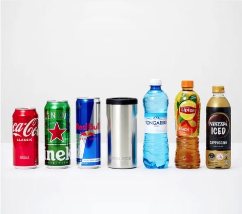 Big Can Cooler - Brushed Stainless | Huski | Insulated Drink Chillers | Thirty 16 Williamstown