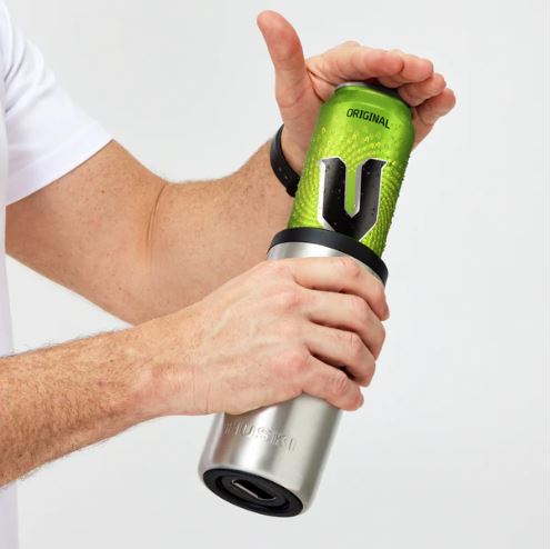 Big Can Cooler - Brushed Stainless | Huski | Insulated Drink Chillers | Thirty 16 Williamstown