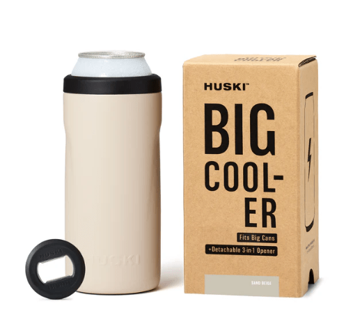 Big Can Cooler - Sand Beige | Huski | Insulated Drink Chillers | Thirty 16 Williamstown