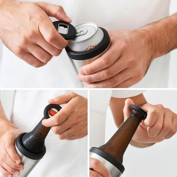 Big Can Cooler - Stone Grey | Huski | Insulated Drink Chillers | Thirty 16 Williamstown