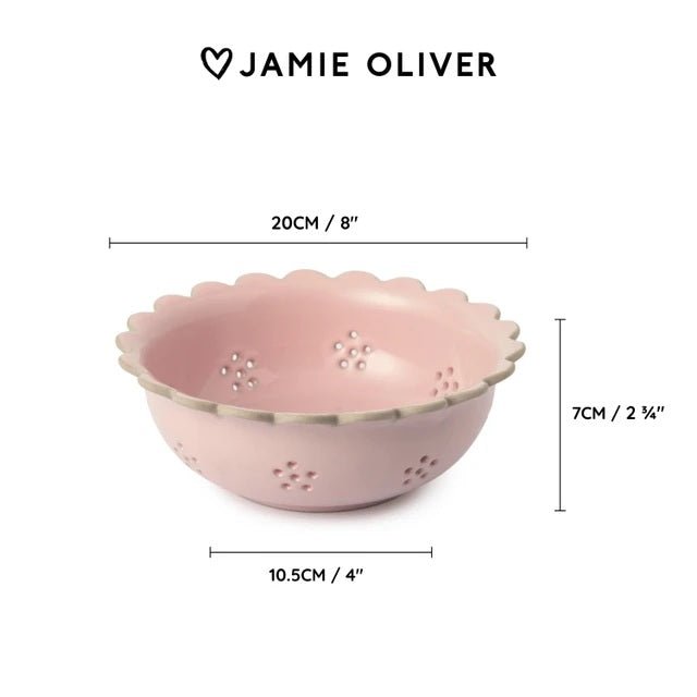Big Love Beautiful Berry Bowl Pink 20cm Stoneware | Jamie Oliver | Serving Ware | Thirty 16 Williamstown