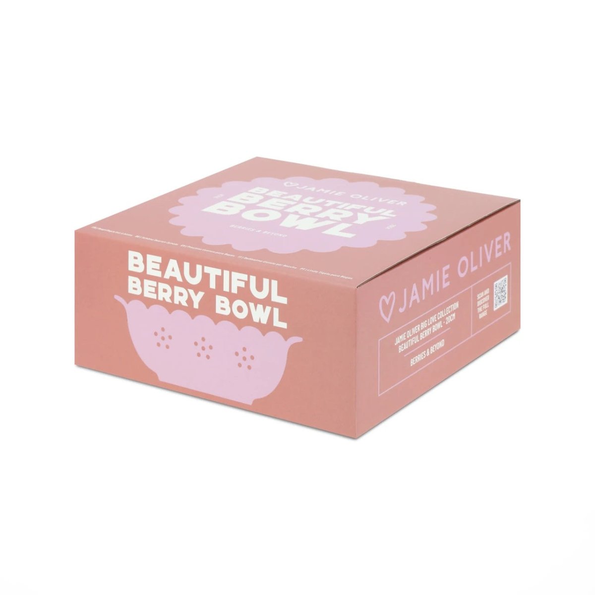 Big Love Beautiful Berry Bowl Pink 20cm Stoneware | Jamie Oliver | Serving Ware | Thirty 16 Williamstown
