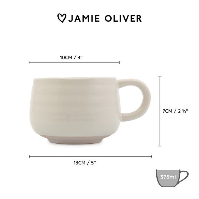 Big Love Cosy Cuppa 375ML - White | Jamie Oliver | Mugs &amp; Cups | Thirty 16 Williamstown
