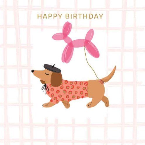 Birthday - Balloon Dog | Hammond Gower | Greeting Cards | Thirty 16 Williamstown