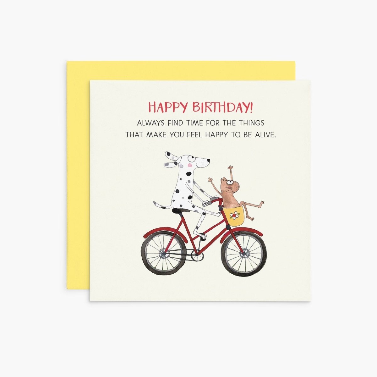 Birthday Card - Happy Birthday! Always find time for the things that make you feel happy t | Twigseeds | Cards/Gift Wrap | Thirty 16 Williamstown