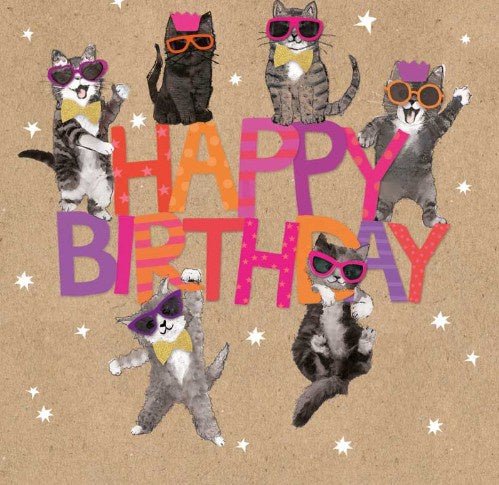 Birthday - Cats | Hammond Gower | Greeting Cards | Thirty 16 Williamstown