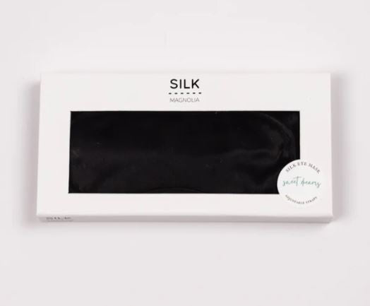 Mulberry Silk Eye Mask - Black