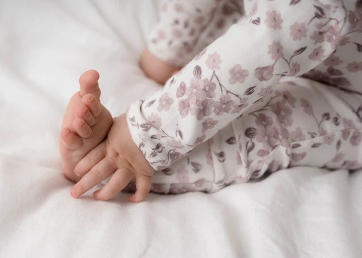 Bloom Floral Onesie | RAI &amp; CO | Baby &amp; Toddler Growsuits &amp; Rompers | Thirty 16 Williamstown