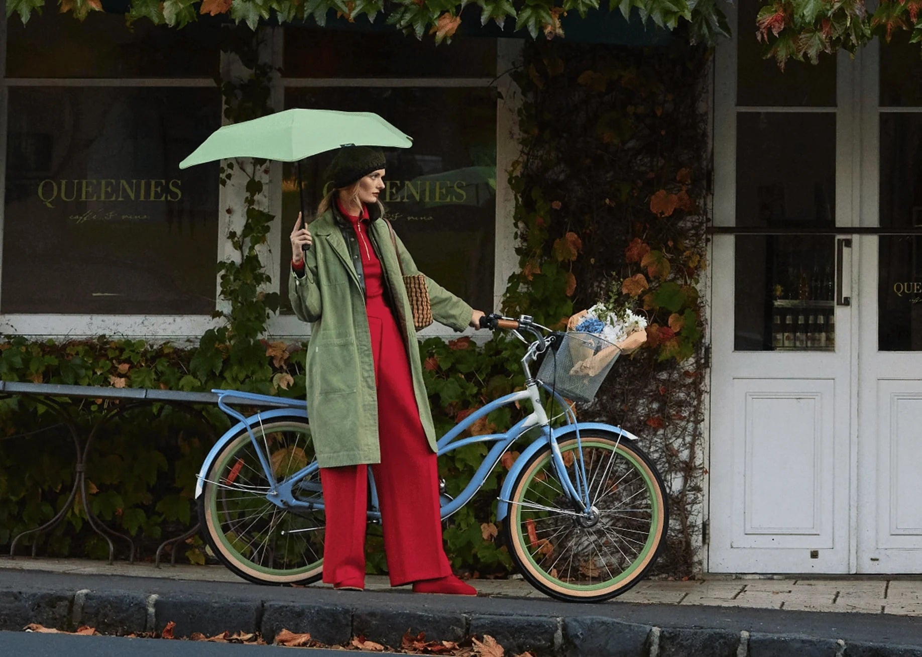 Neo Umbrella - Sage green