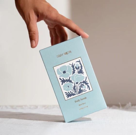 Body Scrub - Blue Tansy | Stray Willow | Bath &amp; Body | Thirty 16 Williamstown