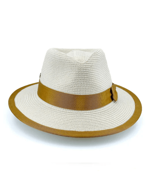 Boston Flexibraid® - Beige/Caramel | Canopy Bay By Deborah Hutton | Sun Hats | Thirty 16 Williamstown