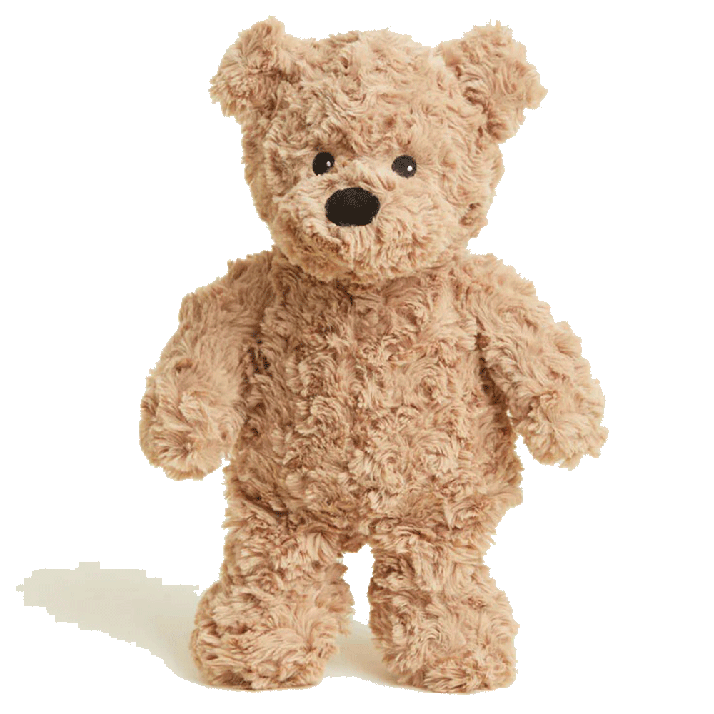 Heatable Soft Toy - Brown Curly Bear