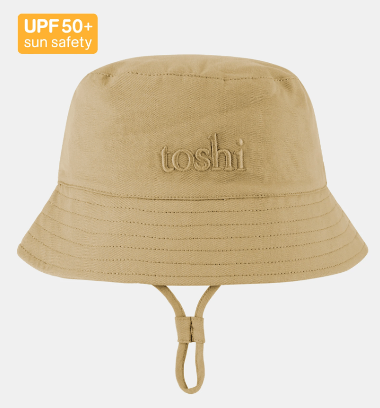 Bucket Hat Billy - Driftwood | Toshi | Baby & Toddler Hats & Beanies | Thirty 16 Williamstown