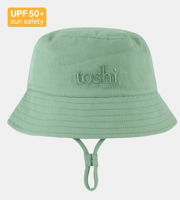 Bucket Hat Billy - Teal | Toshi | Baby &amp; Toddler Hats &amp; Beanies | Thirty 16 Williamstown