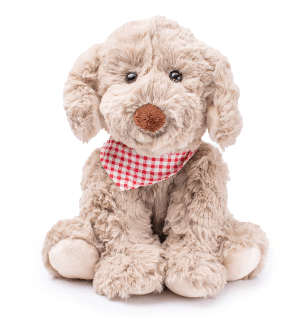 Buddy the Brown Labradoodle with Bandana | Petite Vous | Toys | Thirty 16 Williamstown