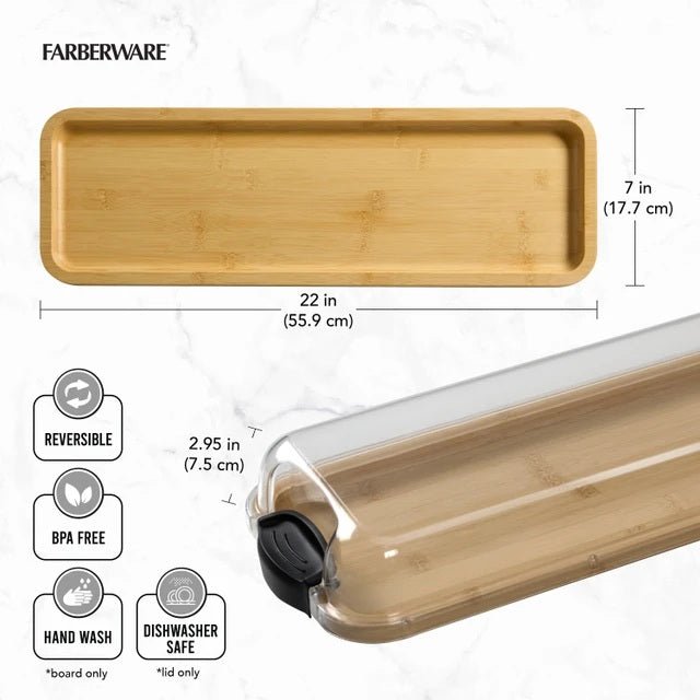 Build-a-Board Bamboo Platter - 17.7 x 55.8CM | Artesà | Serving Ware | Thirty 16 Williamstown
