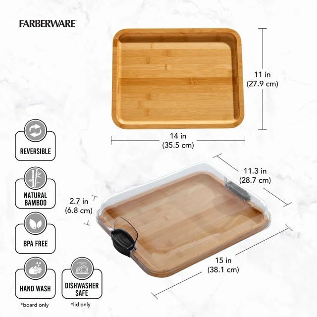 Build-a-Board Bamboo Rectangular Board - 27.9 x 35.5CM | Artesà | Serving Ware | Thirty 16 Williamstown