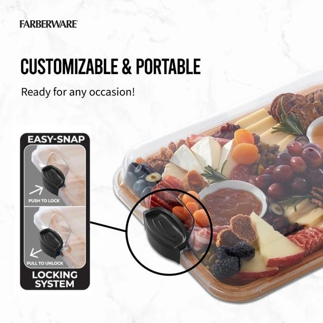 Build-a-Board Bamboo Rectangular Board - 27.9 x 35.5CM | Artesà | Serving Ware | Thirty 16 Williamstown